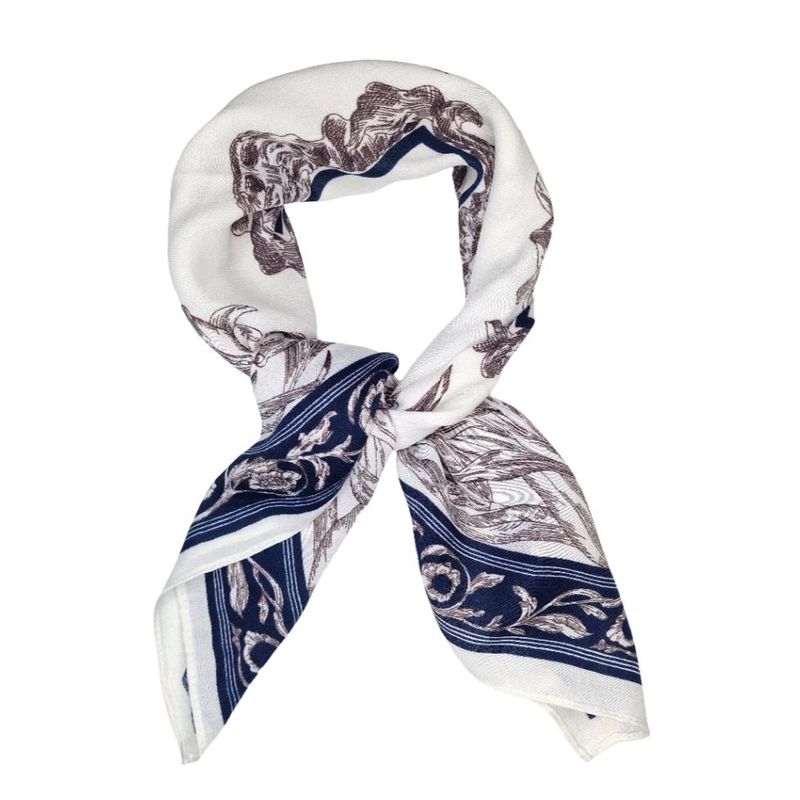W237 Lite skjerf viscose - marine blå