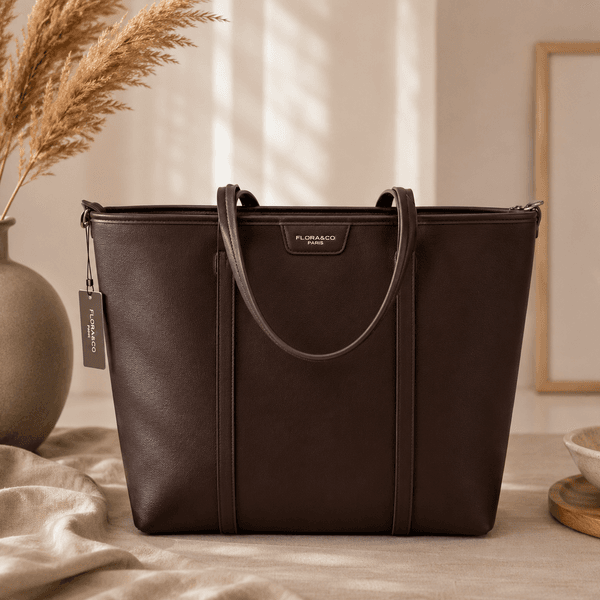 Hovedbilde FL8594 Astrid veske shopper - choco
