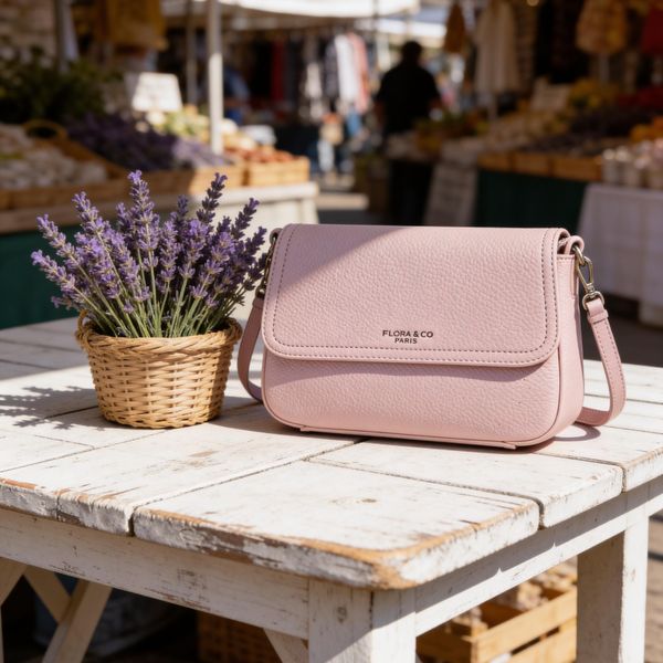 Hovedbilde FL6992  ANNABELLA veske imitert skinn  - rose