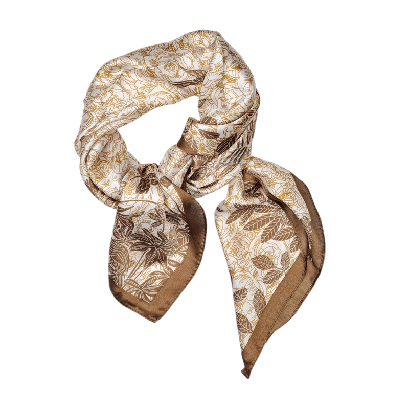 J442 Lite skjerf   - brun