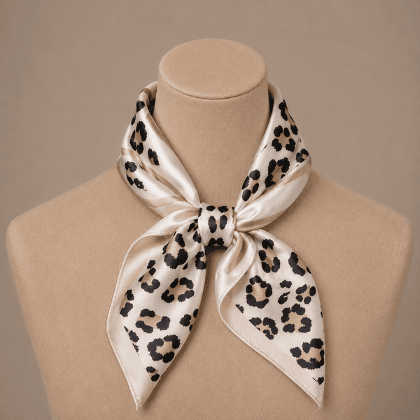 Hovedbilde 11110 Lite skjerf silkelook - beige