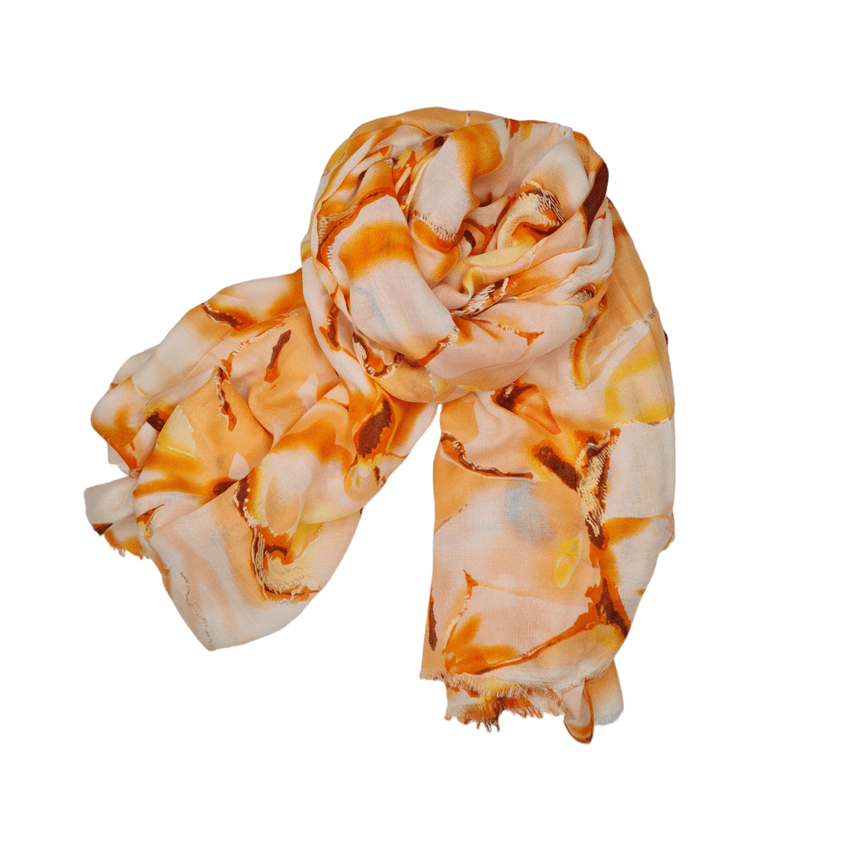 Forundringspakke med 3stk skjerf -  orange